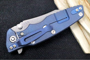 Rick Hinderer Knives Eklipse 3.5" - Wharncliffe - Battle Blue - Black & Blue G-10 - Northwest Knives