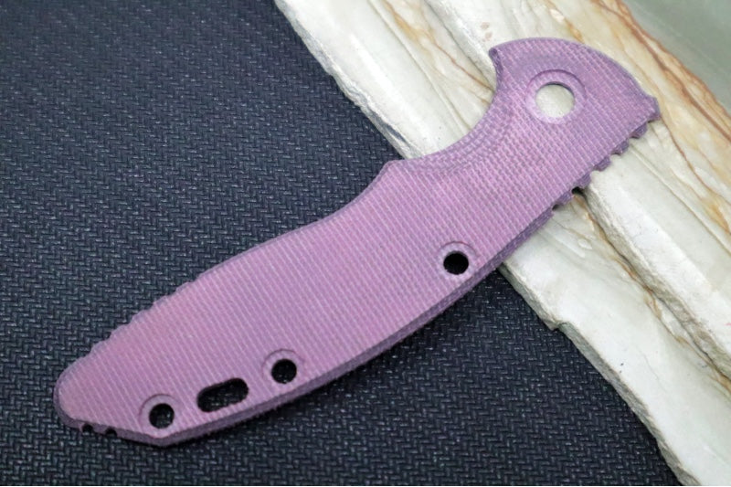 Hinderer Replacement Scale (XM-18 3.0) - Smooth Burgundy Micarta