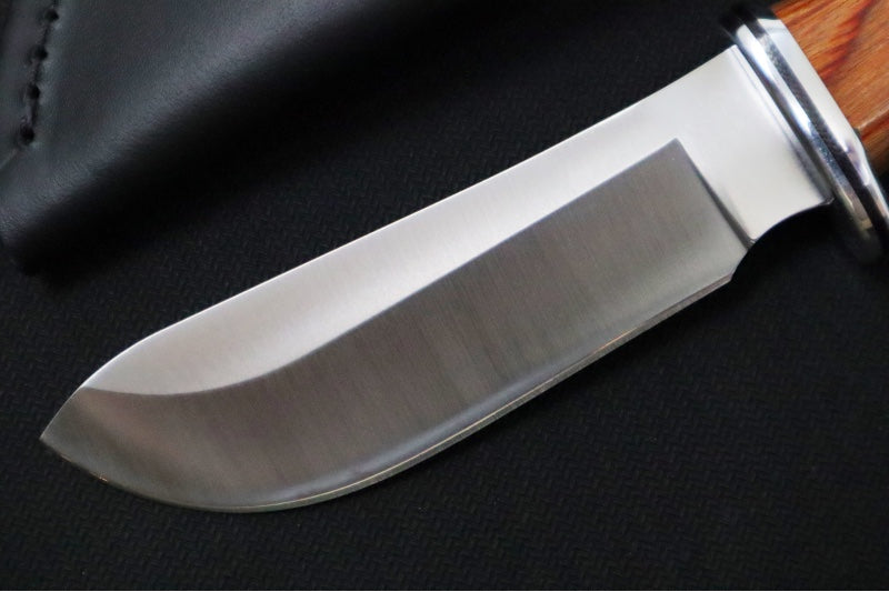 Buck 103 Skinner Heritage Knife - 420HC Steel / DymaLux Cocobolo Heritage Handle / Black Leather Sheath 0103CCS1-B