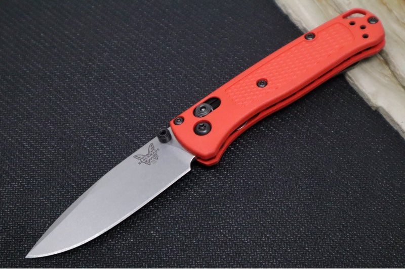 Benchmade 533-04 Mini Bugout - CPM-S30V Steel / Drop Point Blade / Mesa Red Grivory Handle