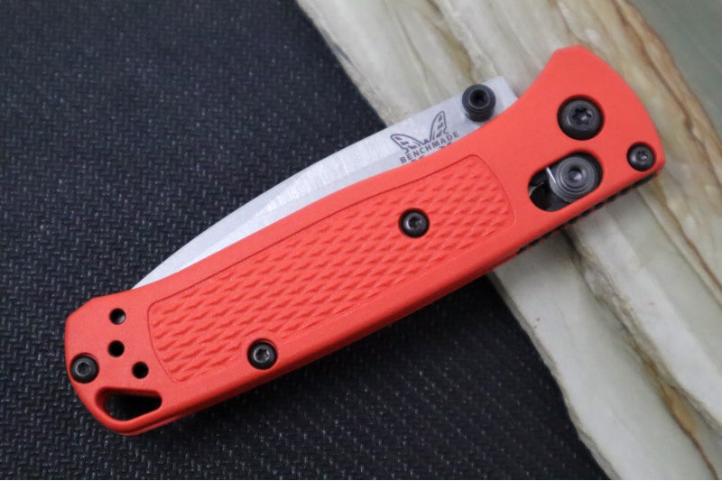 Benchmade 533-04 Mini Bugout - CPM-S30V Steel / Drop Point Blade / Mesa Red Grivory Handle