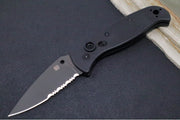 Spyderco Autonomy 2 - Black G-10 Handle / Black LC200N Blade with Partial Serrated Blade - C165GPSBBK2 - Northwest Knives