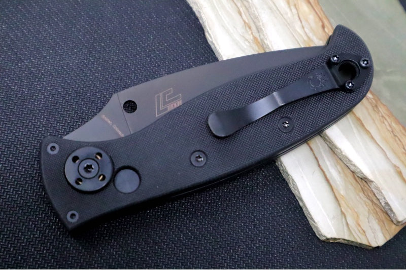 Spyderco Autonomy 2 - Black G-10 Handle / Black LC200N Blade with Partial Serrated Blade - C165GPSBBK2