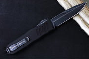 Guardian Tactical Recon 040 OTF - Drop Point / Dark Stonewashed Blade / Elmax Steel / Black Anodized Aluminum Handle 113611 - Northwest Knives