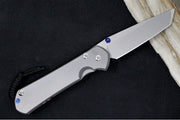 Chris Reeve Knives Large Sebenza 31 Glass Blasted LEFT HAND - Tanto Blade / CPM-Magnacut Steel L31-1688 - Northwest Knives