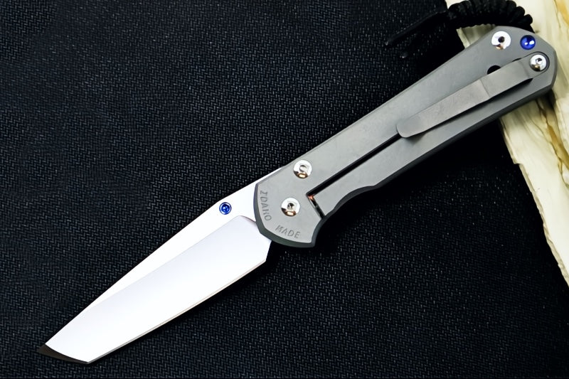 Chris Reeve Knives Large Sebenza 31 LEFT HAND - Tanto Blade / CPM-Magnacut Steel L31-1011