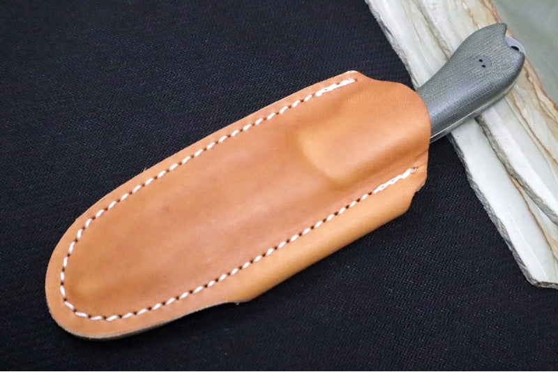 Bradford Knives Guardian 3.2S - 3D OD Green Micarta Handle / CPM-Magnacut Steel / Sabre Grind 3.2S-102-MC