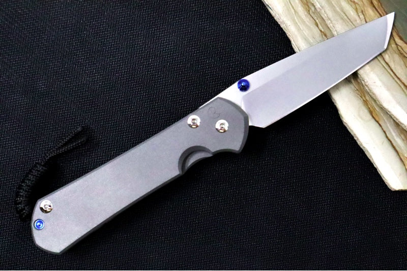 Chris Reeve Knives Large Sebenza 31 LEFT HAND - Tanto Blade / CPM-Magnacut Steel L31-1011
