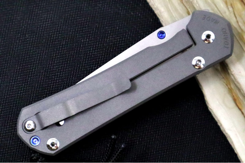 Chris Reeve Knives Large Sebenza 31 LEFT HAND - Tanto Blade / CPM-Magnacut Steel L31-1011