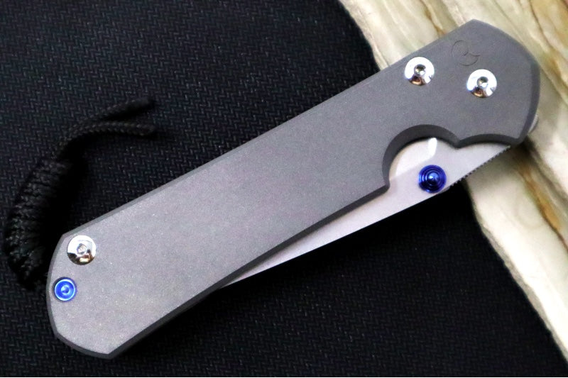 Chris Reeve Knives Large Sebenza 31 LEFT HAND - Tanto Blade / CPM-Magnacut Steel L31-1011