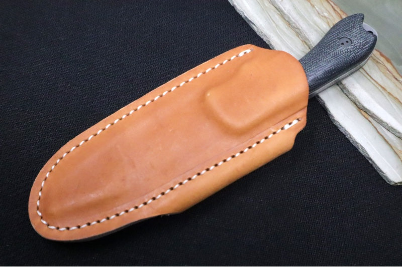 Bradford Knives Guardian 3.2S - 3D Black Micarta Handle / CPM-Magnacut Steel / Sabre Grind 3.2S-101-MC