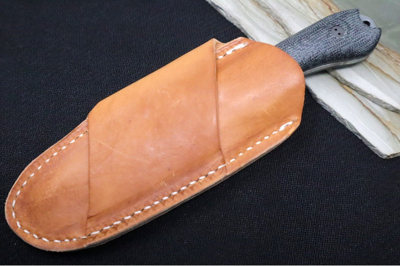 Bradford Knives Guardian 3.2S - 3D Black Micarta Handle / CPM-Magnacut Steel / Sabre Grind 3.2S-101-MC