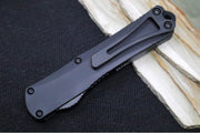 Heretic Knives Manticore S OTF - Black Anodized Aluminum Handle / Black DLC Finish / Tanto Blade H023-6A-T - Northwest Knives