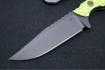 Toor Knives Mutiny Limited Edition - Black KG Gunkote Finish / CPM-154 Steel / Sea Green Anodized Aluminum Handle / Kydex Sheath