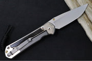 Chris Reeve Large Sebenza 31 Polished - Drop Point Blade / Bog Oak Inlay / CPM-Magnacut Steel (A2) L31-1620 - Northwest Knives