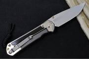 Chris Reeve Large Sebenza 31 Polished - Drop Point Blade / Bog Oak Inlay / CPM-Magnacut Steel (A3) L31-1620 - Northwest Knives
