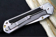 Chris Reeve Large Sebenza 31 Polished - Drop Point Blade / Bog Oak Inlay / CPM-Magnacut Steel (A4) L31-1620 - Northwest Knives