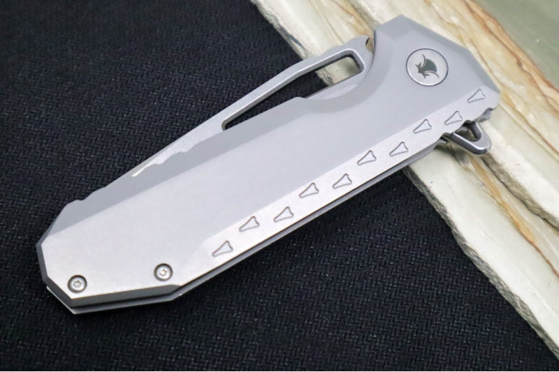 6AL4V Titanium Handle | Southern Grind Penguin | Northwest Knives