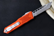 Guardian Tactical GTX-025 OTF - Stonewash Finish / Elmax Steel / Tanto Blade / Burnt Orange Anodized Aluminum Handle 12-4521 - Northwest Knives