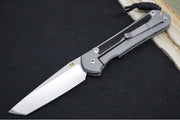 Chris Reeve Large Sebenza 31 LEFT HAND - Tanto Blade / Bog Oak Inlay / CPM-Magnacut Steel (A1) L31-1131 - Northwest Knives
