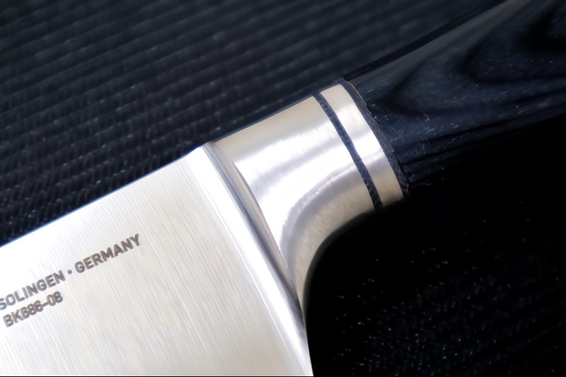 Messermeister Blacksmith - 8" Chef's Knife - German X50 Stainless Steel - Hand-Polished Ebony Pakkawood Handle -Handcrafted in Solingen, Germany