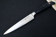 Messermeister Blacksmith - 6" Utility Knife - German X50 Stainless Steel - Hand-Polished Ebony Pakkawood Handle - Handcrafted in Solingen, Germany - Northwest Knives