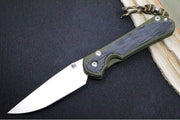 Chris Reeve Knives Large Sebenza 31 NWK Exclusive - Drop Point Blade / CPM-Magnacut Steel / OD Green Cerakote Handle with Black Micarta / Camo Lanyard L31-1707 - Northwest Knives