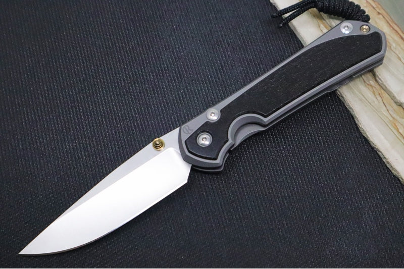 Chris Reeve Large Sebenza 31 - Drop Point Blade / Bog Oak Inlay / Magnacut (A6) L31-1100