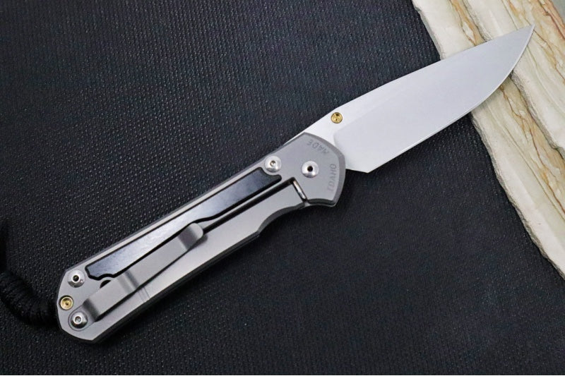 Chris Reeve Large Sebenza 31 - Drop Point Blade / Bog Oak Inlay / Magnacut (A6) L31-1100