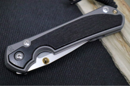 Chris Reeve Large Sebenza 31 - Drop Point Blade / Bog Oak Inlay / Magnacut (A6)