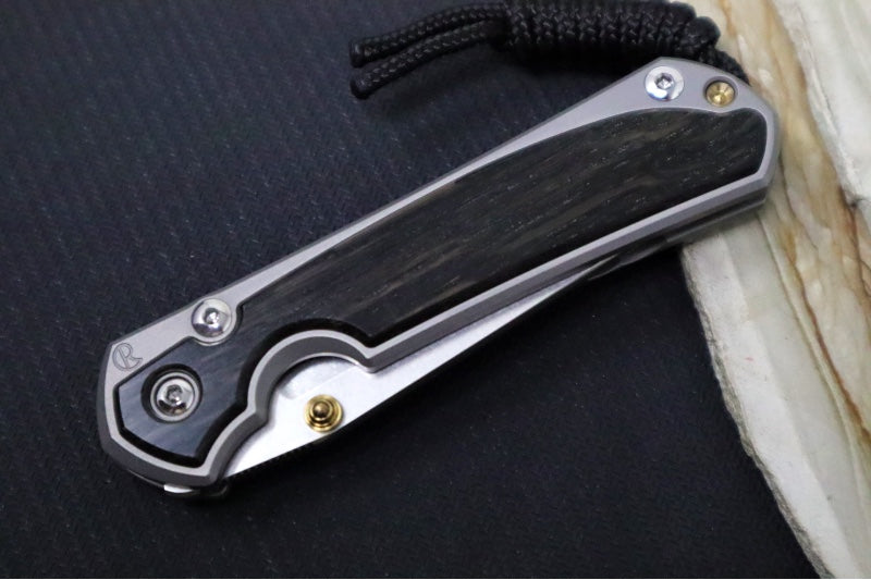 Chris Reeve Knives Small Sebenza 31 - Tanto / Bog Oak Inlay / CPM-Magnacut Steel S31-1130 (A2)