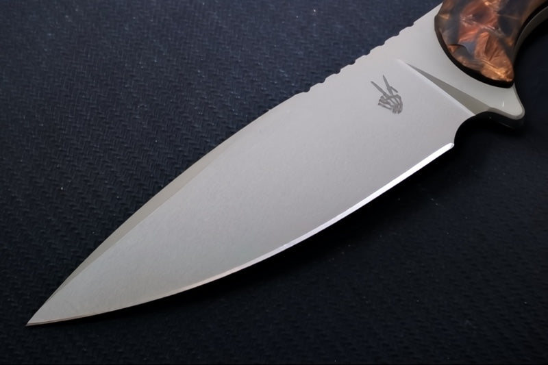 Toor Knives '65 Ravyth - OD Green KG Gunkote Finished Blade / CPM-M4 Steel / Stabilized Ironwood Handle / Kydex Sheath 850061338723