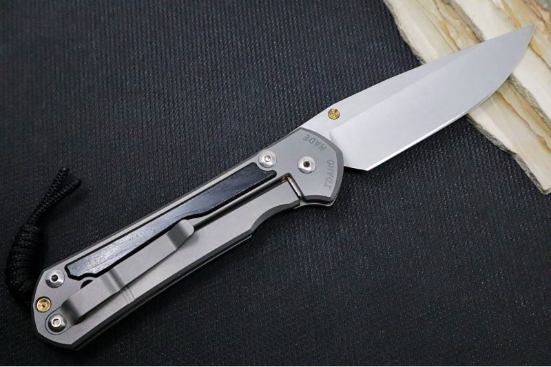 Chris Reeve Large Sebenza 31 - Drop Point Blade / Bog Oak Inlay / Magnacut (A5) L31-1100