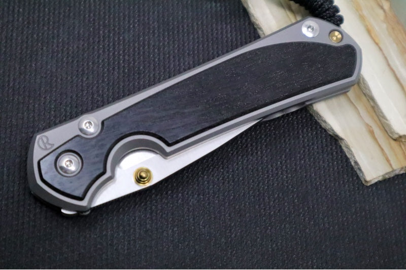 Chris Reeve Large Sebenza 31 - Drop Point Blade / Bog Oak Inlay / Magnacut (A5) L31-1100