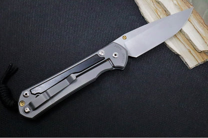 Chris Reeve Large Sebenza 31 - Drop Point Blade / Bog Oak Inlay / Magnacut (A2)