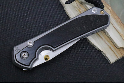 Chris Reeve Large Sebenza 31 - Drop Point Blade / Bog Oak Inlay / Magnacut (A2)