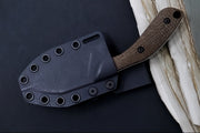 White River Apex Fixed Blade - Natural Burlap Micarta Handle / CPM-Magnacut Blade WRSS-APX-BNA - Northwest Knives