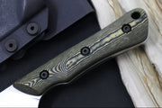 White River Brave Fixed Blade - Maple and Black Richlite Handle / CPM-Magnacut Blade WRSS-BRV-RMB - Northwest Knives