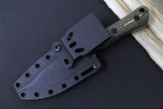 White River Brave Fixed Blade - Maple and Black Richlite Handle / CPM-Magnacut Blade WRSS-BRV-RMB - Northwest Knives
