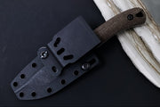 White River Axiom Fixed Blade - Natural Burlap Micarta Handle / CPM-Magnacut Blade WRSS-AXM-BNA - Northwest Knives