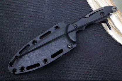 Toor Knives M.U.F. Diver - Black Oxide Finished Blade / CPM-S35VN Steel / Carbon G10 Handle / Kydex Sheath 850049642057