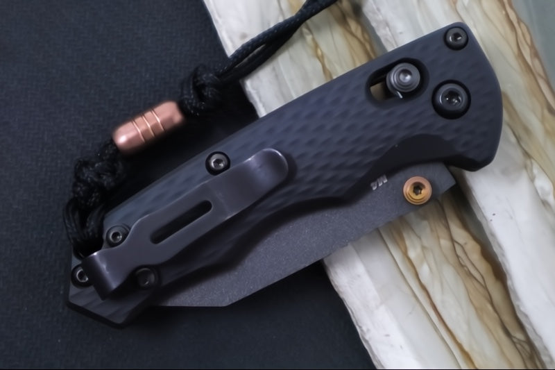 Benchmade 290BK-1 Full Immunity Custom - Cobalt Black Cerakote Finished Blade / CPM-M4 Steel / Wharncliffe Blade / Black Cerakoted Aluminum Handle