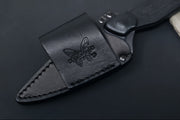 Benchmade 203BK-02 Dacian Pocket Fixed Blade - CPM-Magnacut Steel / Black Cerakoted Finish / Black Micarta Handle / Black Oxide Hardware - Northwest Knives