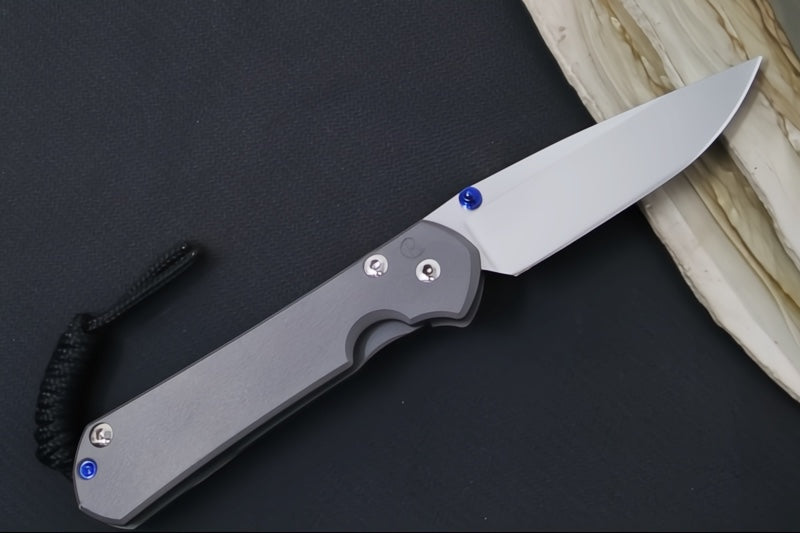 Chris Reeve Knives Small Sebenza 31 Left Hand- Drop Point / CPM-Magnacut Steel / Titanium Handle S31-1001