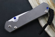 Chris Reeve Knives Small Sebenza 31 Left Hand- Drop Point / CPM-Magnacut Steel / Titanium Handle S31-1001 - Northwest Knives