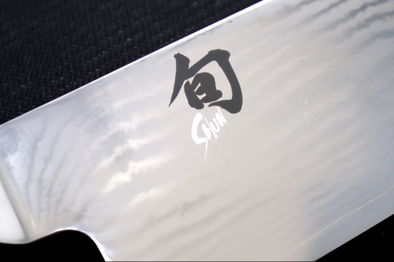 Shun Classic Blonde - 2pc Flat Set - 3.5" Paring & 8" Chef Knives - 69 Layered Damascus - Made in Seki City, Japan