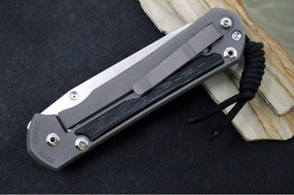 Chris Reeve Large Sebenza 31 - Insingo Blade / CPM-Magnacut Steel / Black Micarta Inlay L31-1220