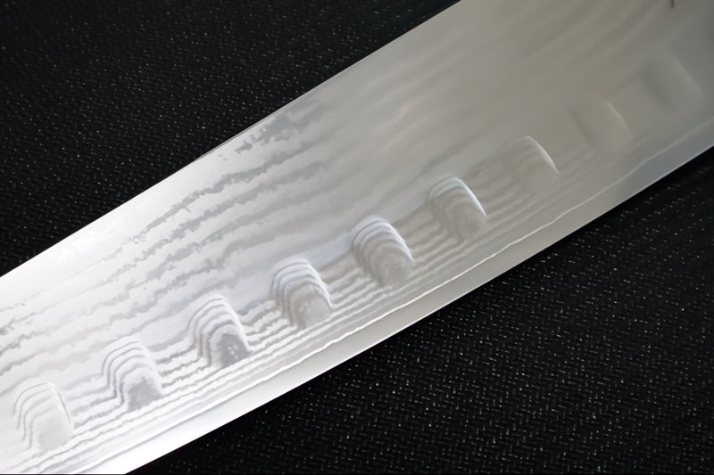 Shun Classic Blonde - 8.5" Santoku - 69 Layered Damascus - Made in Seki City, Japan - Northwest Knives