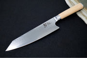 Shun Classic Blonde - 8" Kiritsuke Knife - 69 Layered Damascus - Made in Seki City, Japan - Northwest Knives