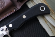 Knives of Alaska Magnum Wolverine Fixed Blade - Surgrip Handle / D2 Tool Steel / Clip Point Blade / Brown Leather Sheath 00158FG - Northwest Knives